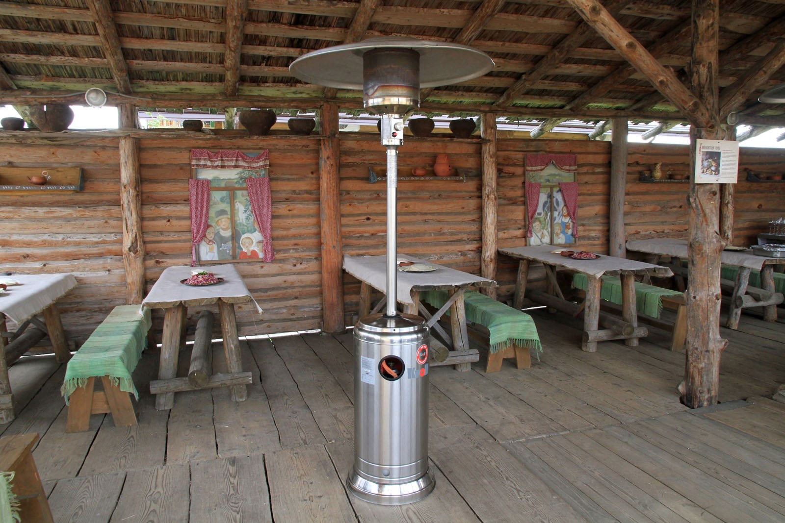 Аренда уличных газовых обогревателей